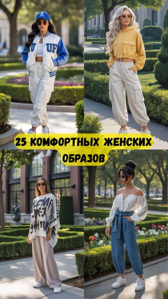 25 комфортных женских образов: свежие и стильные луки, которые захочется носить каждый день