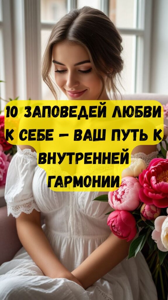 10 заповедей любви к себе — ваш путь к внутренней гармонии 10 заповедей любви к себе — ваш путь к внутренней гармонии