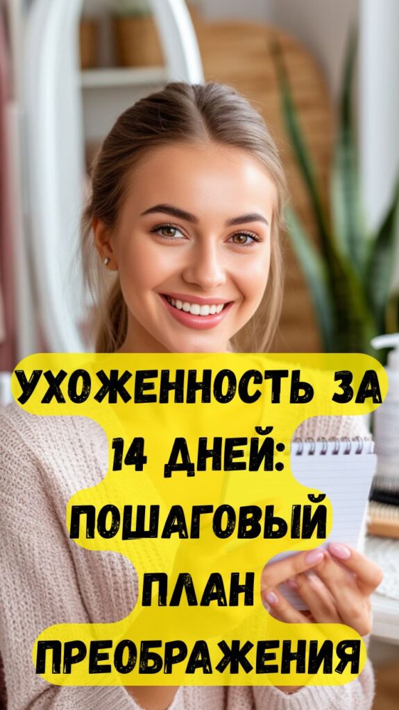 Ухоженность за 14 дней: пошаговый план преображения Ухоженность за 14 дней: пошаговый план преображения