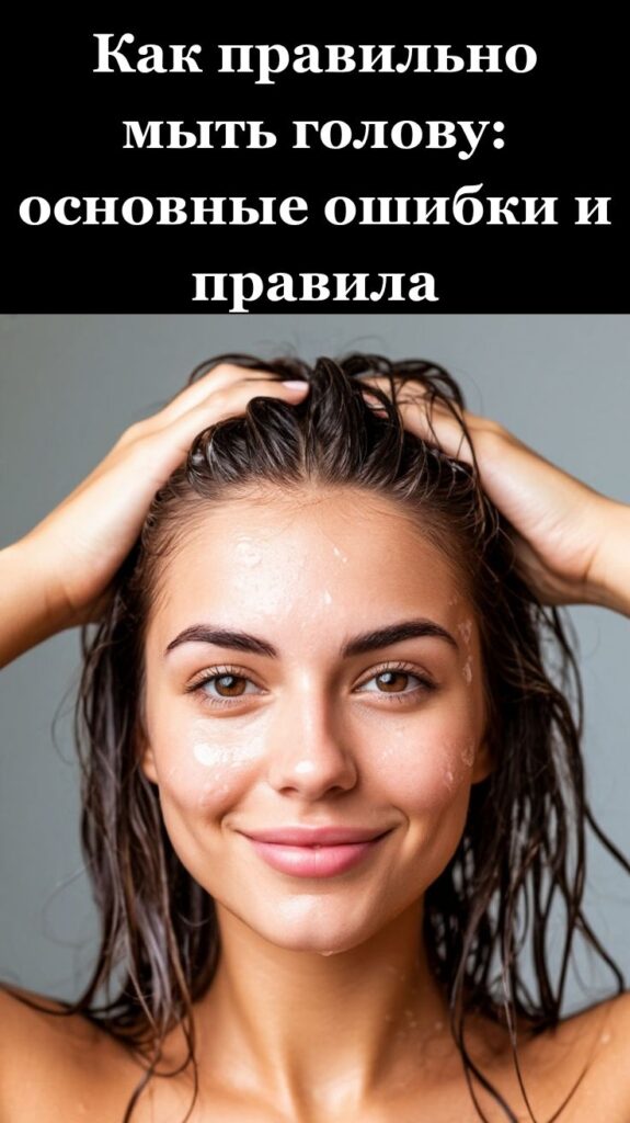 Как правильно мыть голову: основные ошибки и правила