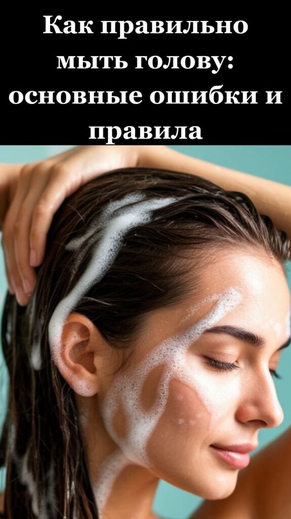 Как правильно мыть голову: основные ошибки и правила