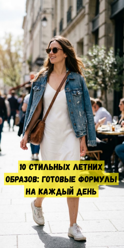 10 стильных летних образов: готовые формулы на каждый день 10 стильных летних образов: готовые формулы на каждый день