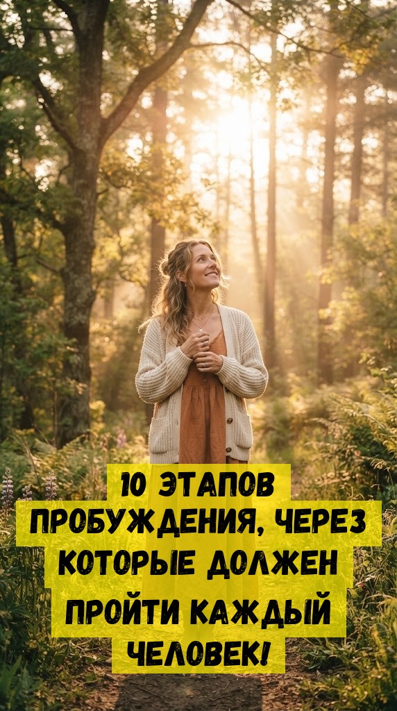 10 этапов пробуждения, через которые должен пройти каждый человек! 10 этапов пробуждения, через которые должен пройти каждый человек!