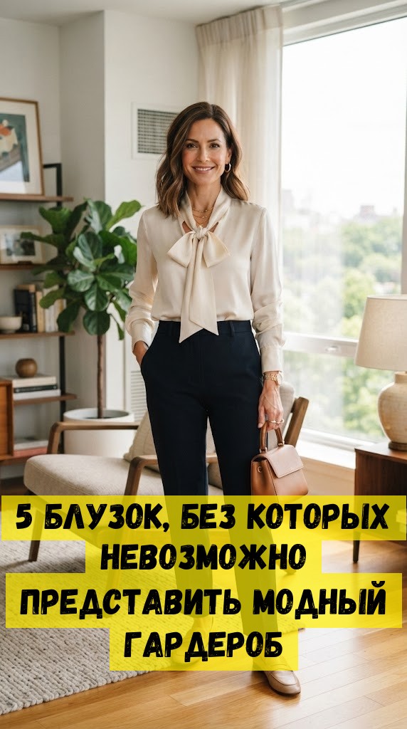 5 блузок, без которых невозможно представить модный гардероб 5 блузок, без которых невозможно представить модный гардероб