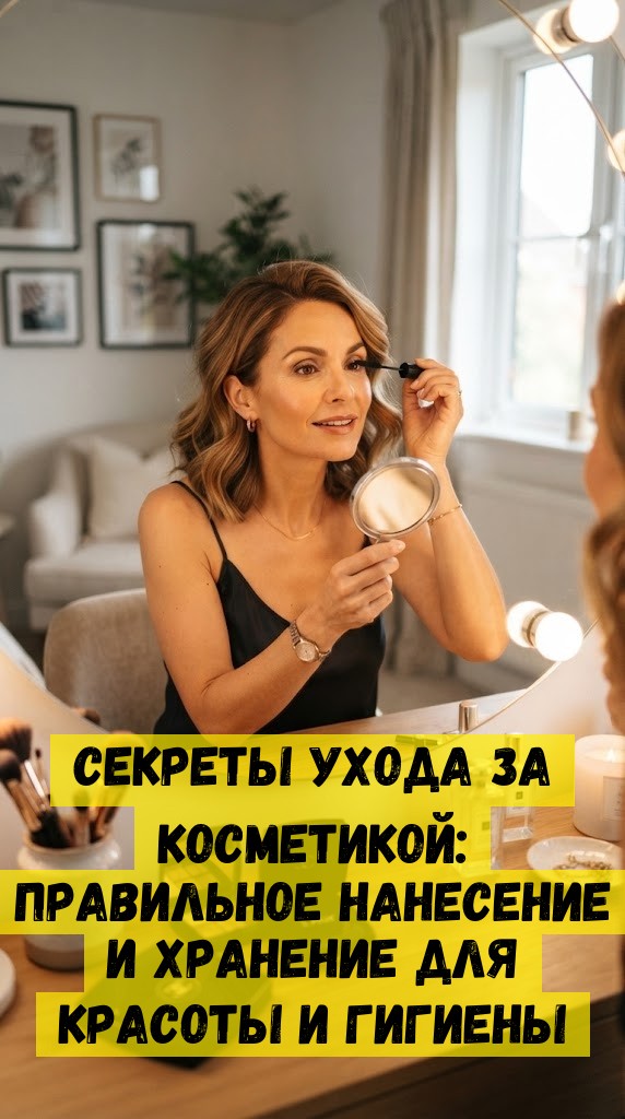 Секреты ухода за косметикой: правильное нанесение и хранение для красоты и гигиены Секреты ухода за косметикой: правильное нанесение и хранение для красоты и гигиены