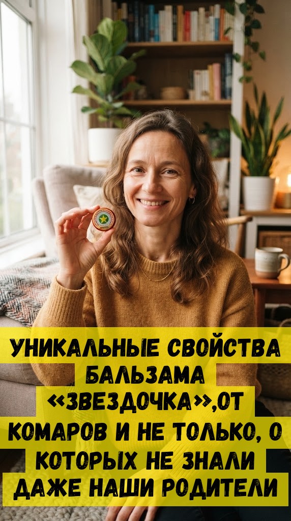 Уникальные свойства бальзама &laquo;звездочка&raquo;,от комаров и не только, о которых не знали даже наши родители