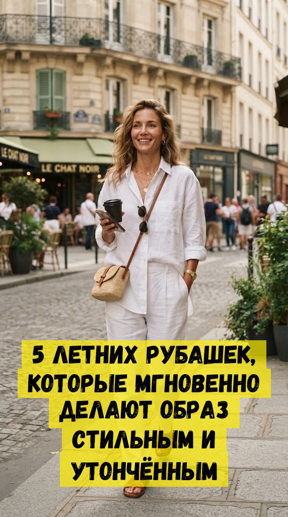 5 летних рубашек, которые мгновенно делают образ стильным и утончённым
