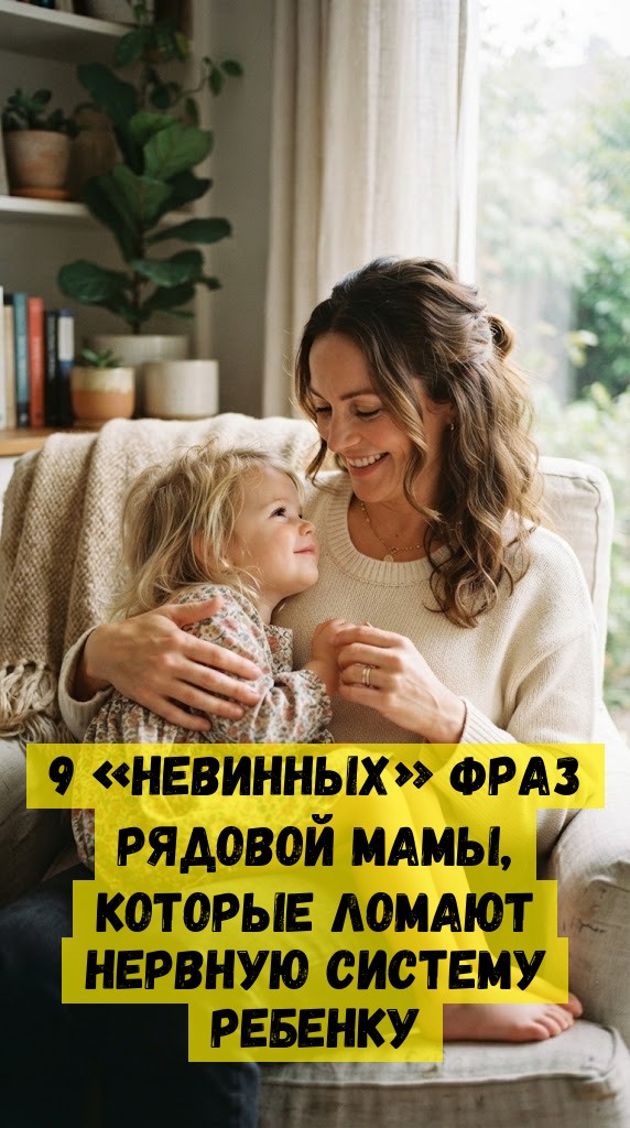 9 &laquo;невинных&raquo; фраз рядовой мамы, которые ломают нервную систему ребенку