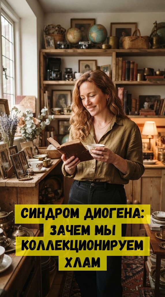 Синдром Диогена: ЗАЧЕМ мы коллекционируем хлам