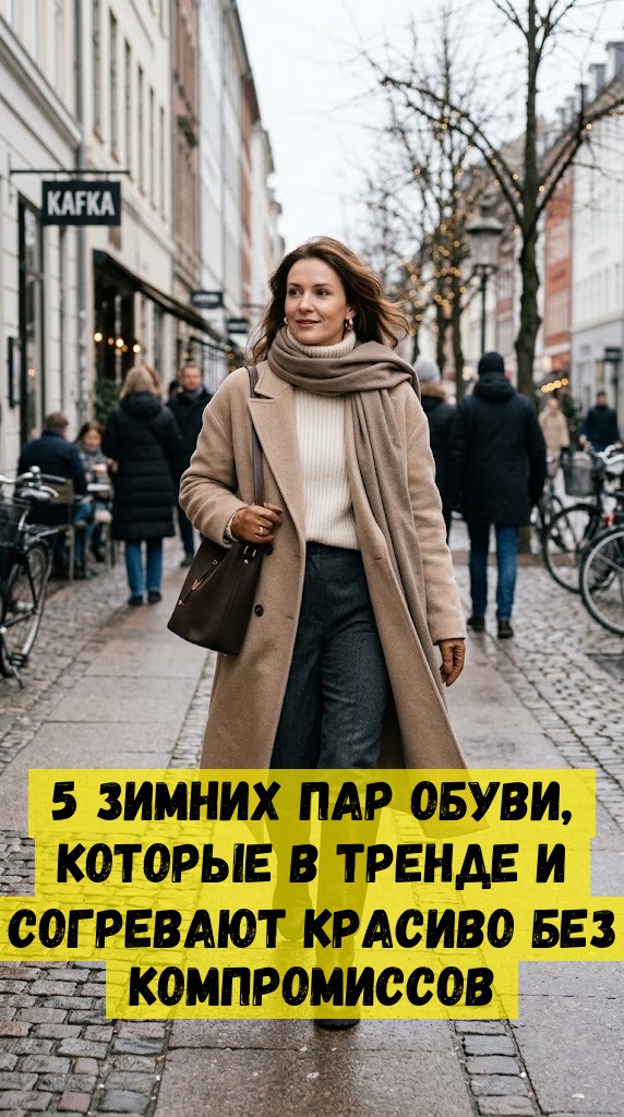 5 зимних пар обуви, которые в тренде и согревают красиво без компромиссов