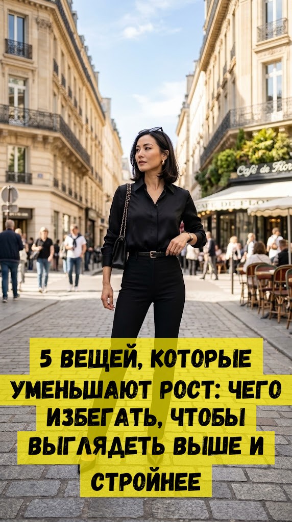 5 вещей, которые уменьшают рост: чего избегать, чтобы выглядеть выше и стройнее