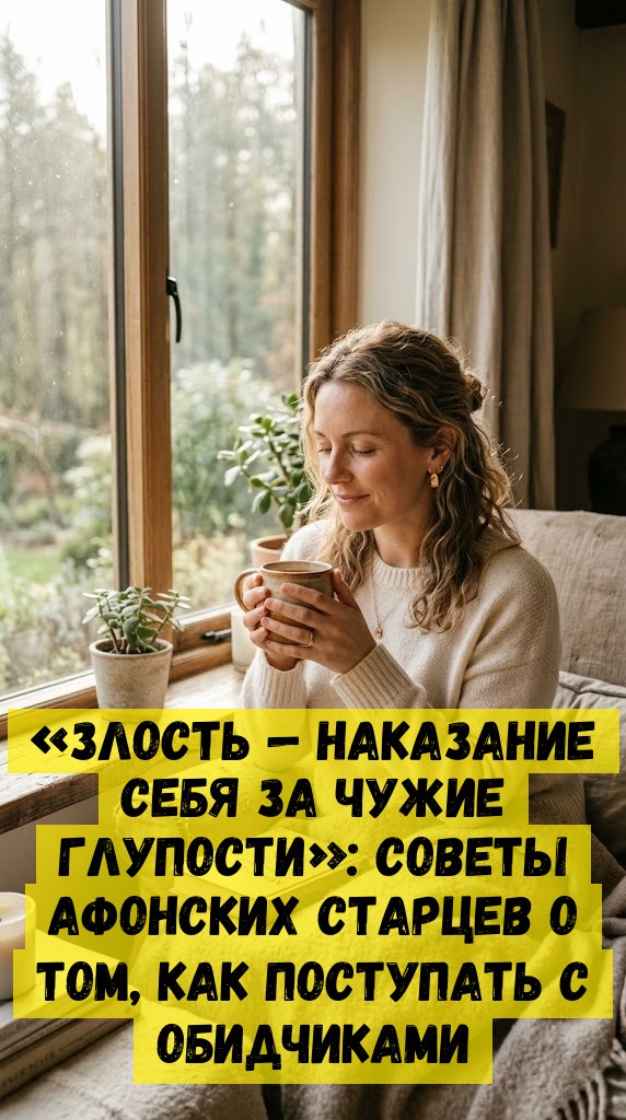 &laquo;Злость &mdash; наказание себя за чужие глупости&raquo;: советы афонских старцев о том, как поступать с обидчиками