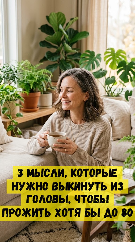 3 мысли, которые нужно выкинуть из головы, чтобы прожить хотя бы до 80 3 мысли, которые нужно выкинуть из головы, чтобы прожить хотя бы до 80