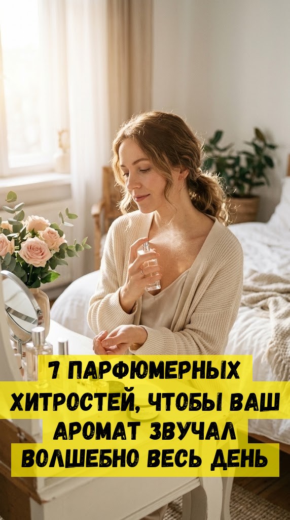 7 парфюмерных хитростей, чтобы ваш аромат звучал волшебно весь день