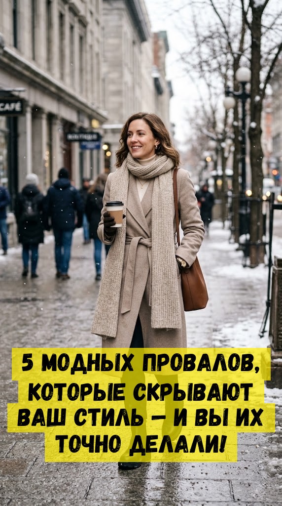 5 модных провалов, которые скрывают ваш стиль &mdash; и вы их точно делали!