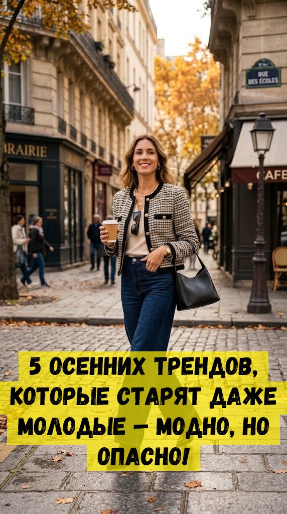 5 осенних трендов, которые старят даже молодые — модно, но опасно! 5 осенних трендов, которые старят даже молодые — модно, но опасно!