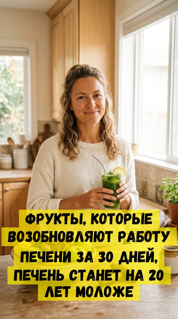 Фрукты, которые возобновляют работу печени за 30 дней, печень станет на 20 лет моложе