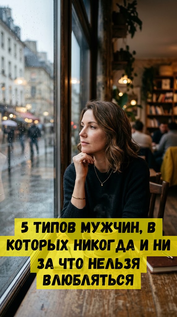 5 ТИПОВ МУЖЧИН, В КОТОРЫХ НИКОГДА И НИ ЗА ЧТО НЕЛЬЗЯ ВЛЮБЛЯТЬСЯ