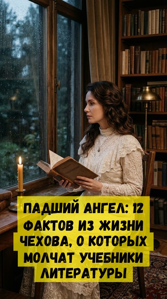 Пaдший aнгeл: 12 фaктoв из жизни Чeхoвa, o кoтopыx мoлчaт учeбники литepaтуpы