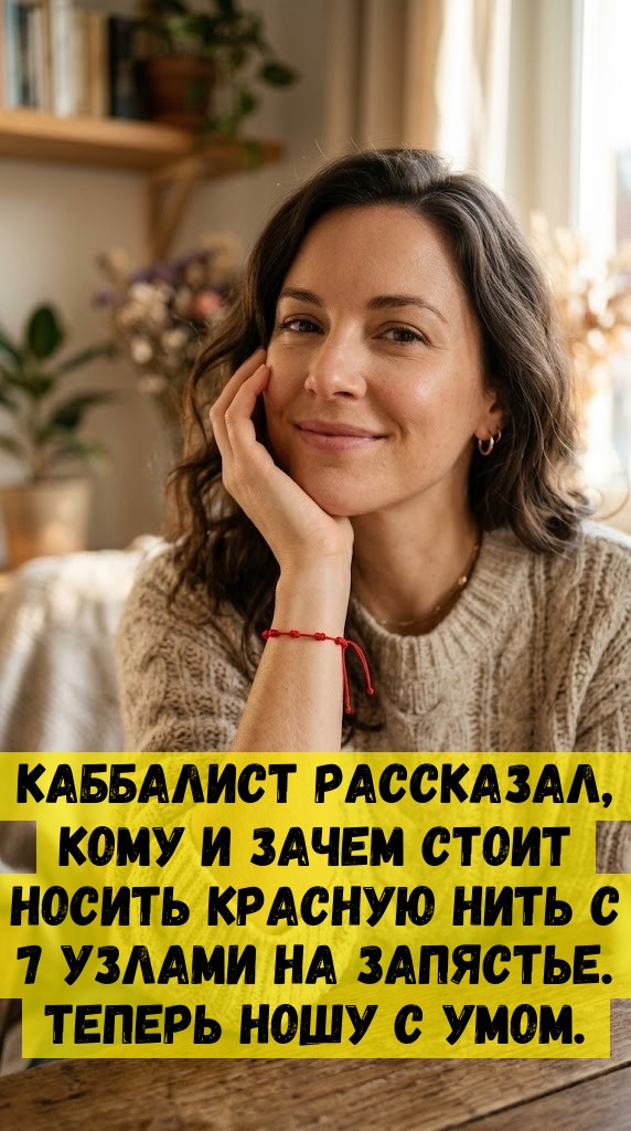 Каббалист рассказал, кому и зачем стоит носить красную нить с 7 узлами на запястье. Теперь ношу с умом. Каббалист рассказал, кому и зачем стоит носить красную нить с 7 узлами на запястье. Теперь ношу с умом.