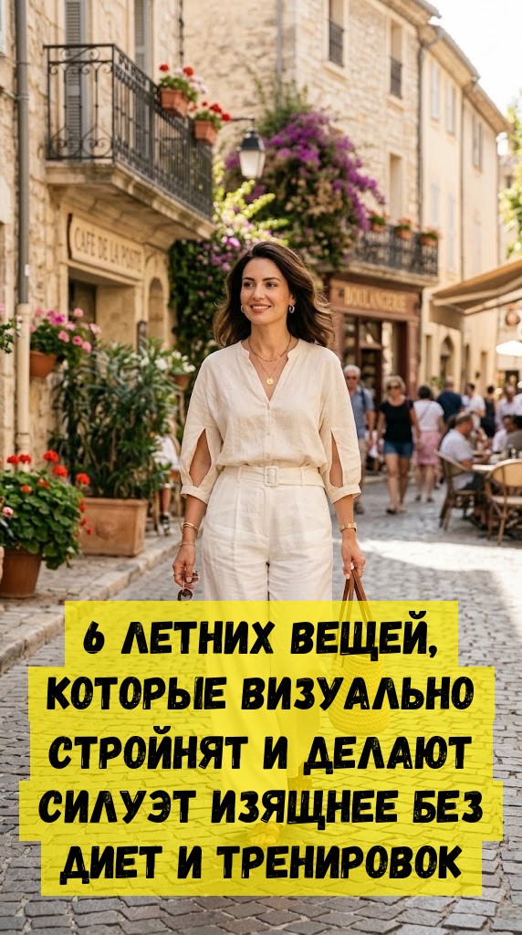 6 летних вещей, которые визуально стройнят и делают силуэт изящнее без диет и тренировок