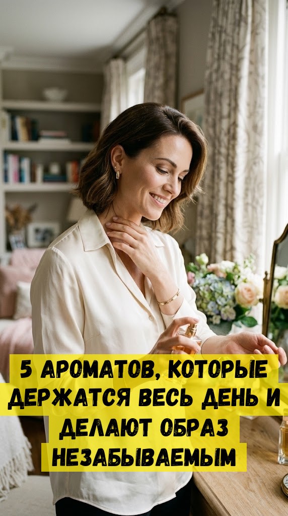 5 ароматов, которые держатся весь день и делают образ незабываемым