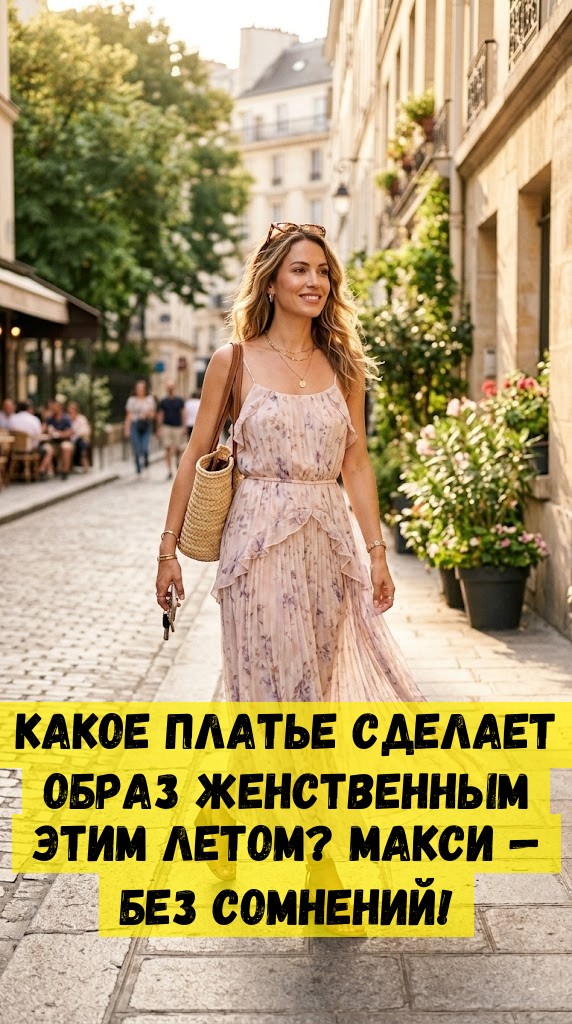 Какое платье сделает образ женственным этим летом? Макси — без сомнений! Какое платье сделает образ женственным этим летом? Макси — без сомнений!