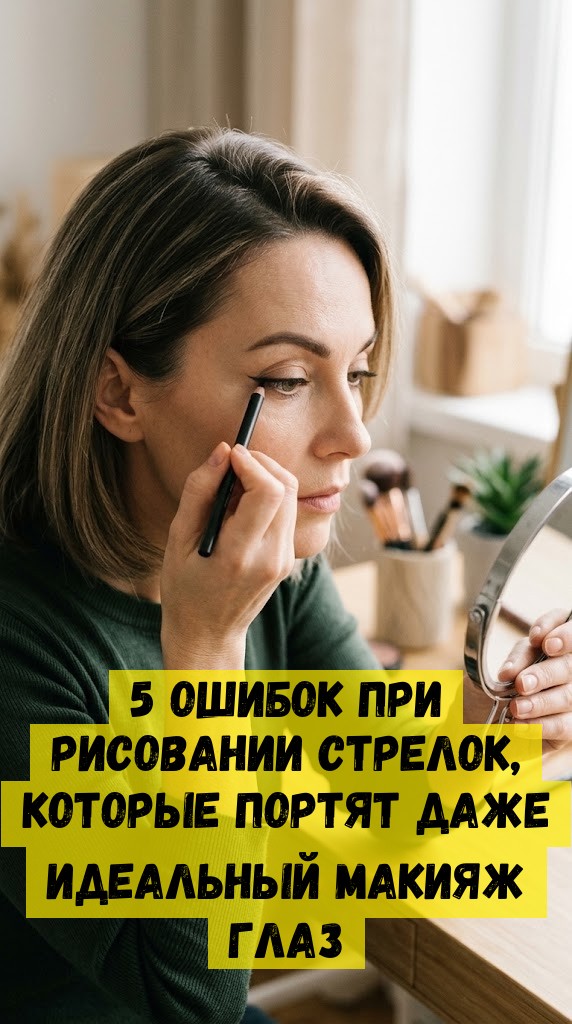 5 ошибок при рисовании стрелок, которые портят даже идеальный макияж глаз 5 ошибок при рисовании стрелок, которые портят даже идеальный макияж глаз
