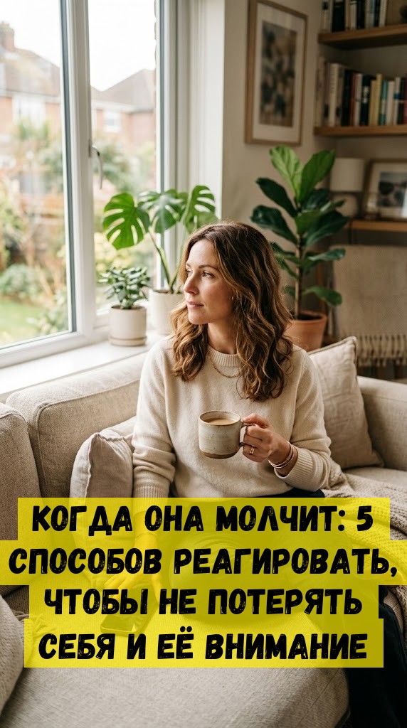 Когда она молчит: 5 способов реагировать, чтобы не потерять себя и её внимание Когда она молчит: 5 способов реагировать, чтобы не потерять себя и её внимание