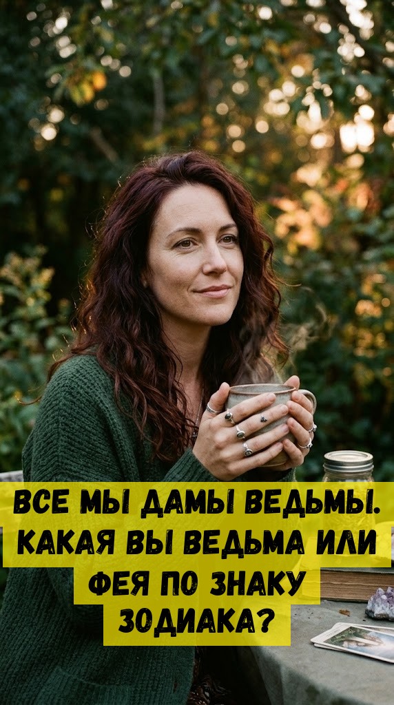 Все мы дамы ведьмы. Какая Вы ведьма или фея по знаку зодиака?