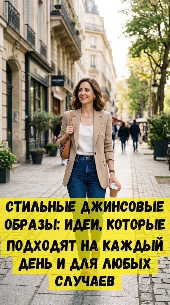 Стильные джинсовые образы: идеи, которые подходят на каждый день и для любых случаев Стильные джинсовые образы: идеи, которые подходят на каждый день и для любых случаев