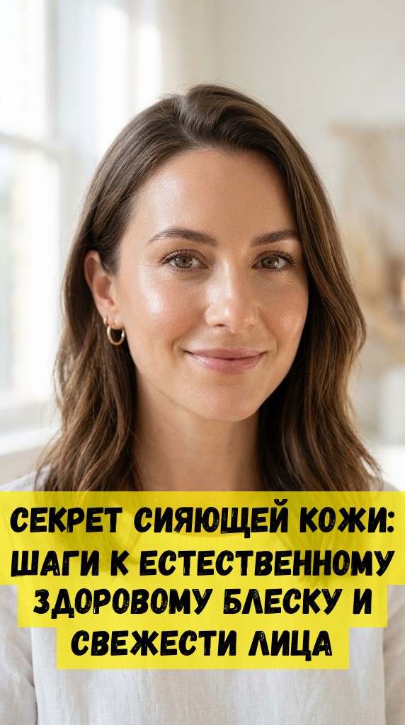 Секрет сияющей кожи: шаги к естественному здоровому блеску и свежести лица Секрет сияющей кожи: шаги к естественному здоровому блеску и свежести лица