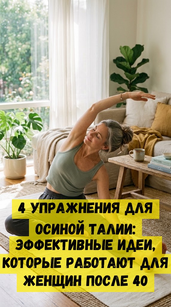4 упражнения для осиной талии: эффективные идеи, которые работают для женщин после 40 4 упражнения для осиной талии: эффективные идеи, которые работают для женщин после 40