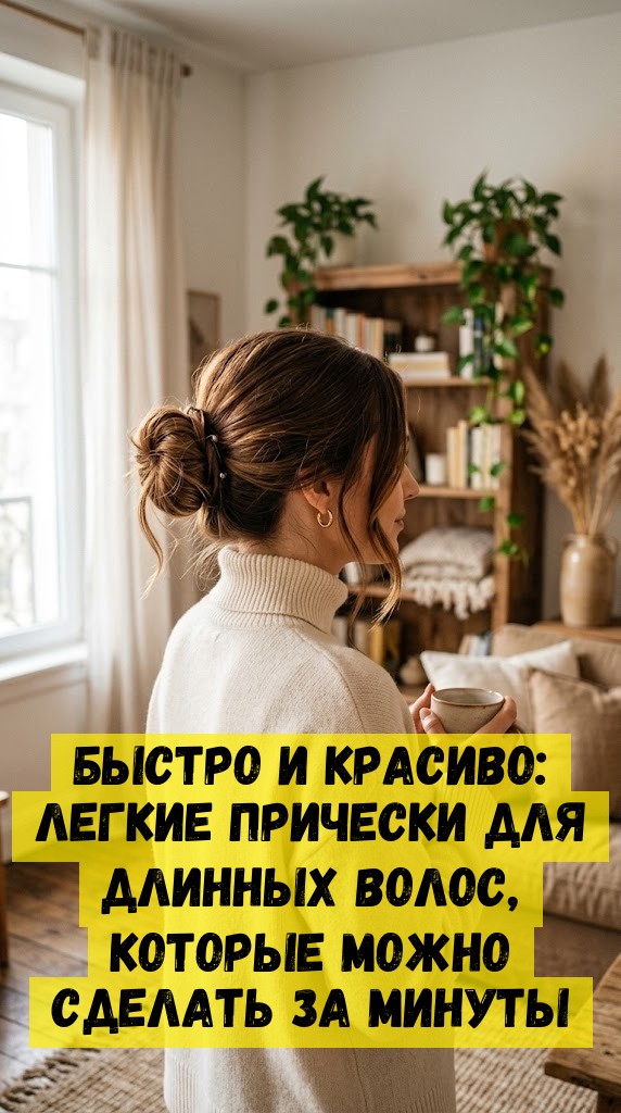 Быстро и красиво: легкие прически для длинных волос, которые можно сделать за минуты Быстро и красиво: легкие прически для длинных волос, которые можно сделать за минуты