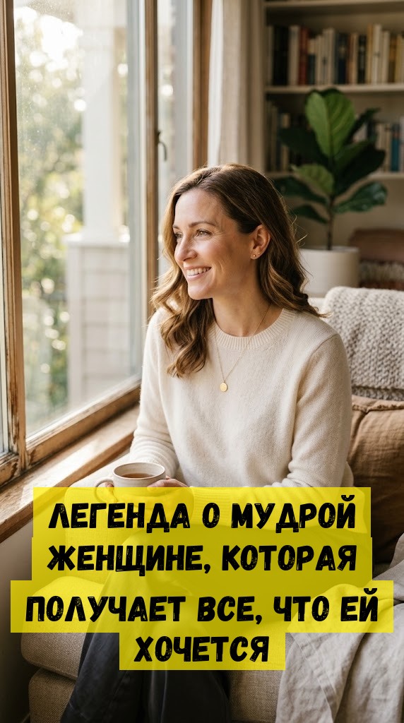 Легенда о мудрой женщине, которая получает все, что ей хочется