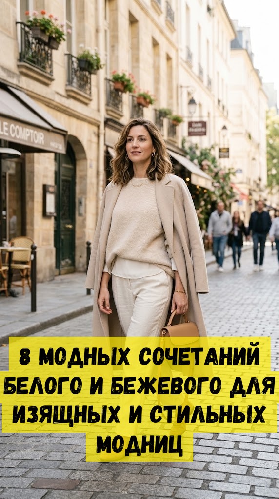 8 модных сочетаний белого и бежевого для изящных и стильных модниц 8 модных сочетаний белого и бежевого для изящных и стильных модниц