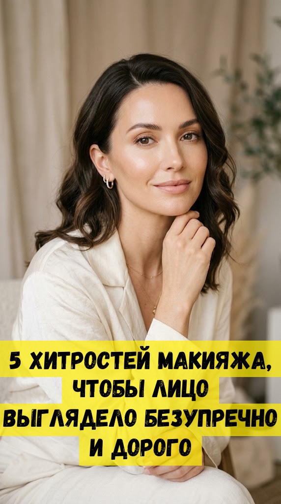5 хитростей макияжа, чтобы лицо выглядело безупречно и дорого