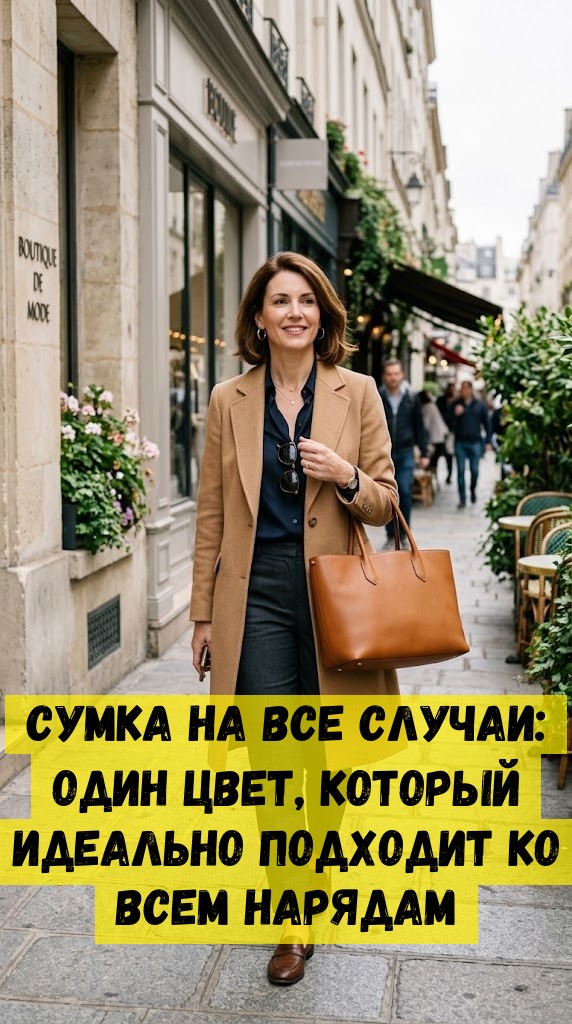 Сумка на все случаи: один цвет, который идеально подходит ко всем нарядам Сумка на все случаи: один цвет, который идеально подходит ко всем нарядам