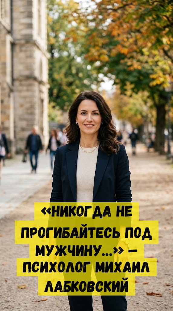 «Никогда не прогибайтесь под мужчину…» — психолог Михаил Лабковский «Никогда не прогибайтесь под мужчину…» — психолог Михаил Лабковский