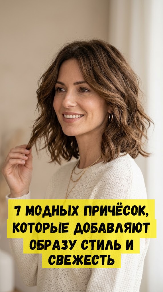 7 модных причёсок, которые добавляют образу стиль и свежесть
