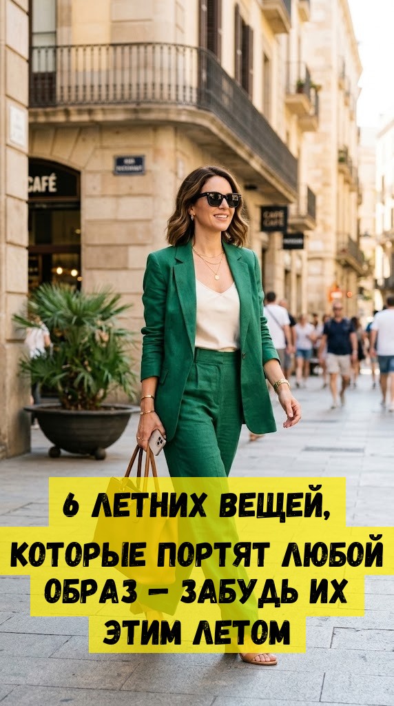 6 летних вещей, которые портят любой образ &mdash; забудь их этим летом