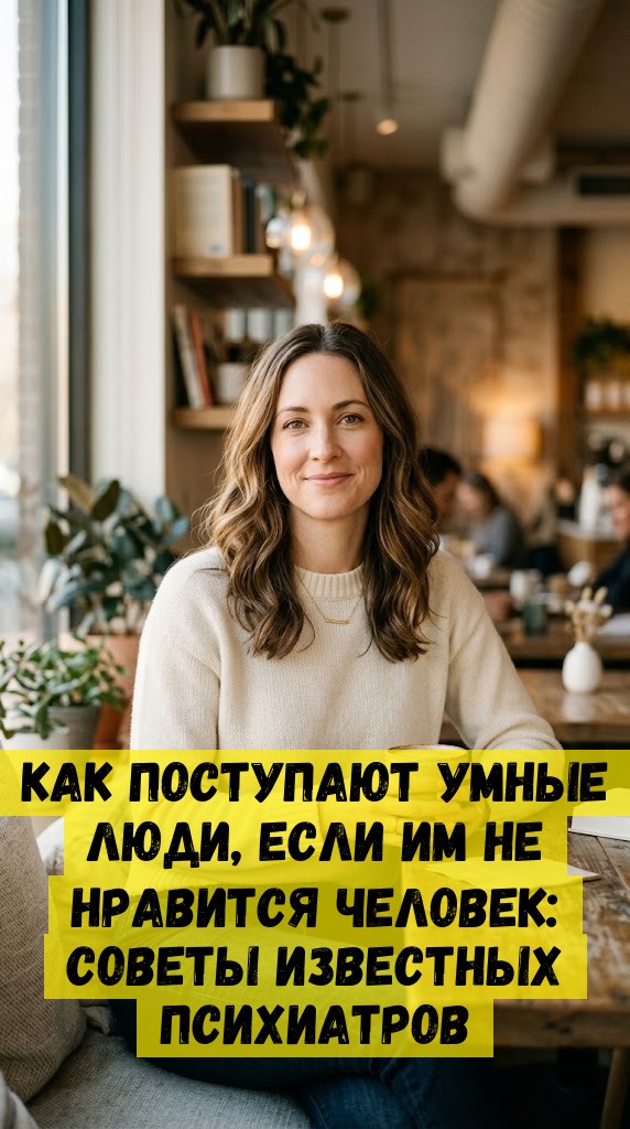 Как поступают умные люди, если им не нравится человек: советы известных психиатров Как поступают умные люди, если им не нравится человек: советы известных психиатров