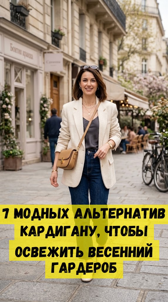 7 модных альтернатив кардигану, чтобы освежить весенний гардероб 7 модных альтернатив кардигану, чтобы освежить весенний гардероб