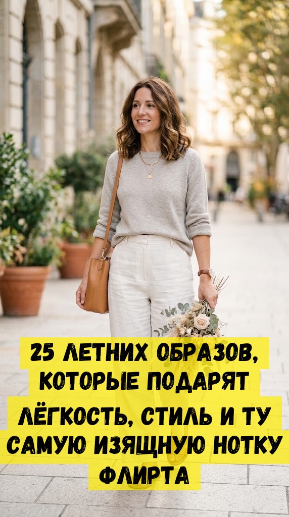 25 летних образов, которые подарят лёгкость, стиль и ту самую изящную нотку флирта