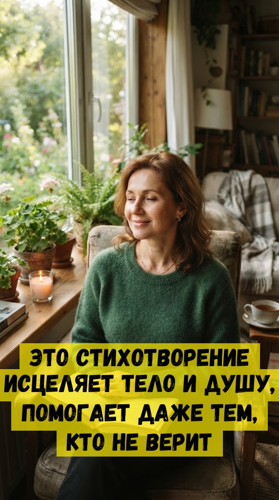 Вдохновляющие стихи для душевного спокойствия и уюта в сложные дни Вдохновляющие стихи для душевного спокойствия и уюта в сложные дни