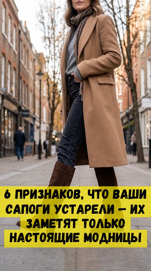 6 признаков, что ваши сапоги устарели &mdash; их заметят только настоящие модницы