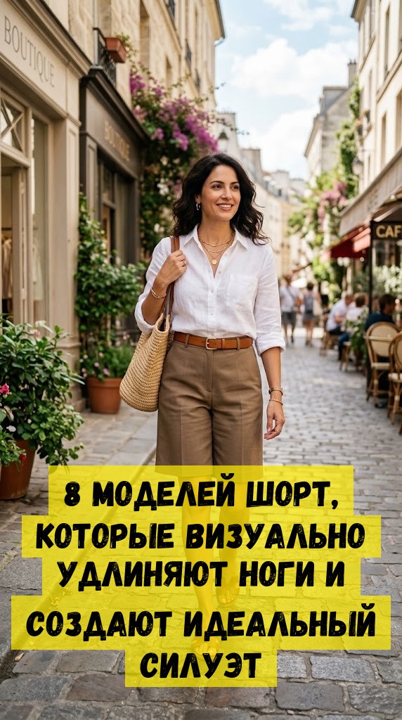 8 моделей шорт, которые визуально удлиняют ноги и создают идеальный силуэт