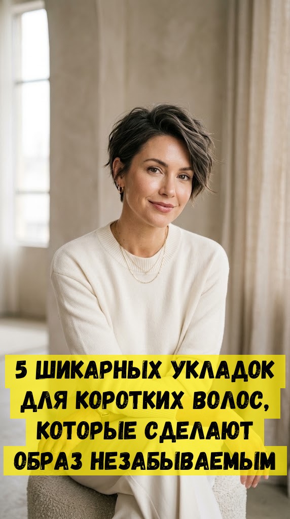 5 шикарных укладок для коротких волос, которые сделают образ незабываемым 5 шикарных укладок для коротких волос, которые сделают образ незабываемым