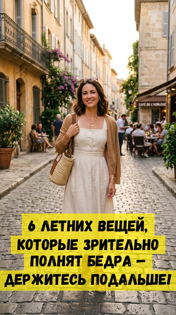 6 летних вещей, которые зрительно полнят бедра &mdash; держитесь подальше!