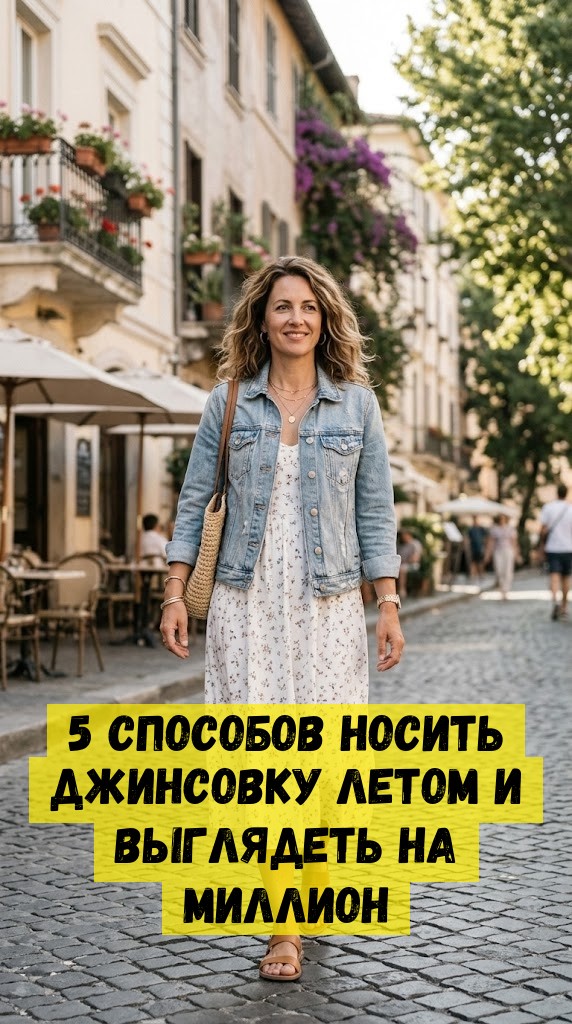5 способов носить джинсовку летом и выглядеть на миллион